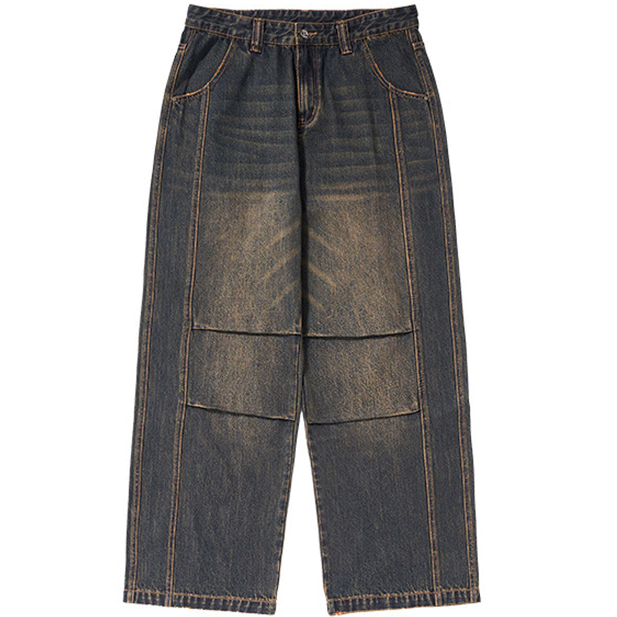 straight leg Complex jeans