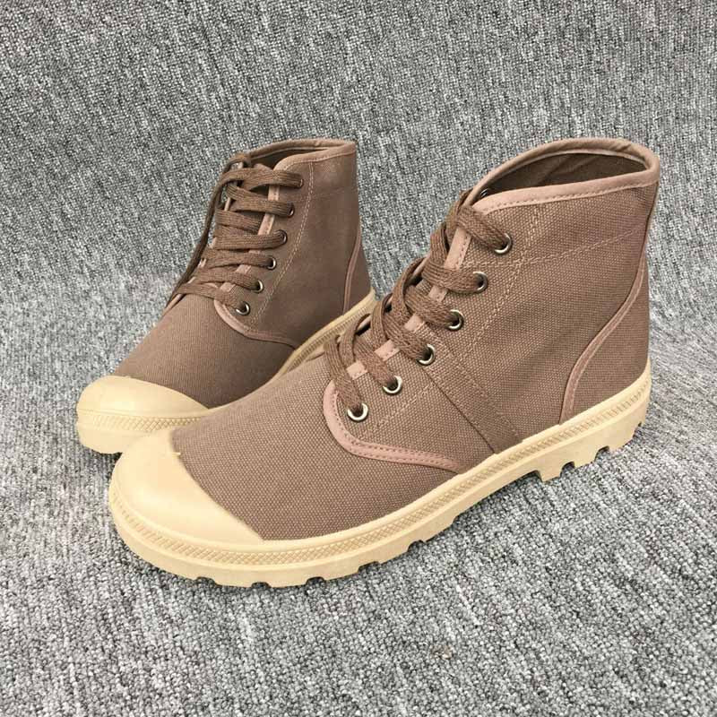 YWEEN Lace Up Men's Casual Shoes Spring Autumn High Top Men's Army Shoes Men Casual Canvas Shoes Male High Quality Shoes