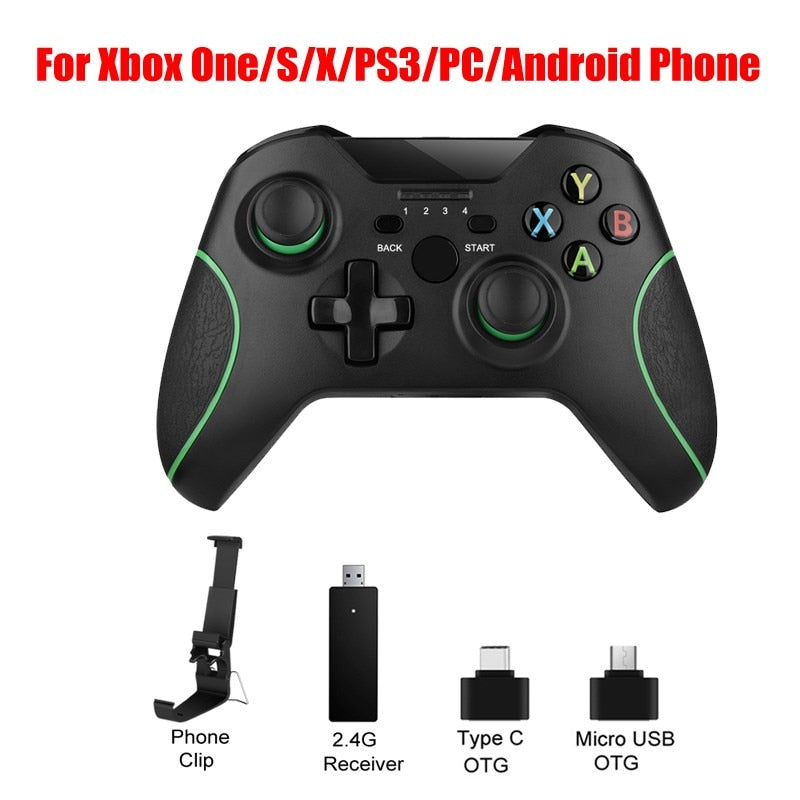 2.4G Wireless Game Controller For Xbox One Console For Xbox Series X S Gamepad For Android PC Joystick For PS3 Controle Joypad
