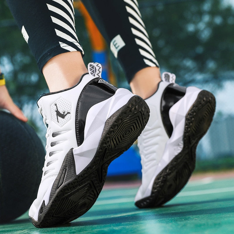 Men's Shoes Basketball Breathable Cushioning Non-Slip Sports Shoes Gym Training Athletic Basketball Sneakers