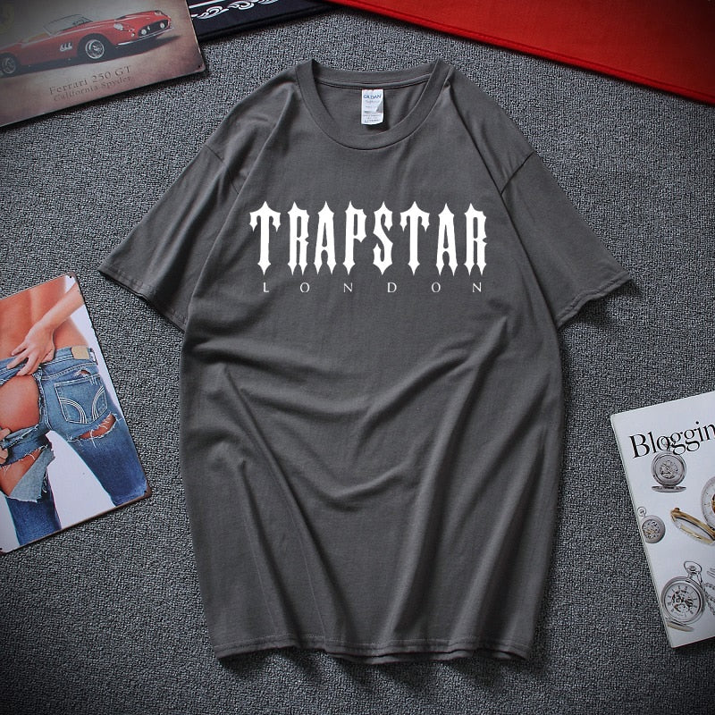 Limited New Trapstar London Men's Clothing T-Shirt XS-2XL Men Woman fashion t-shirt men cotton brand teeshirt