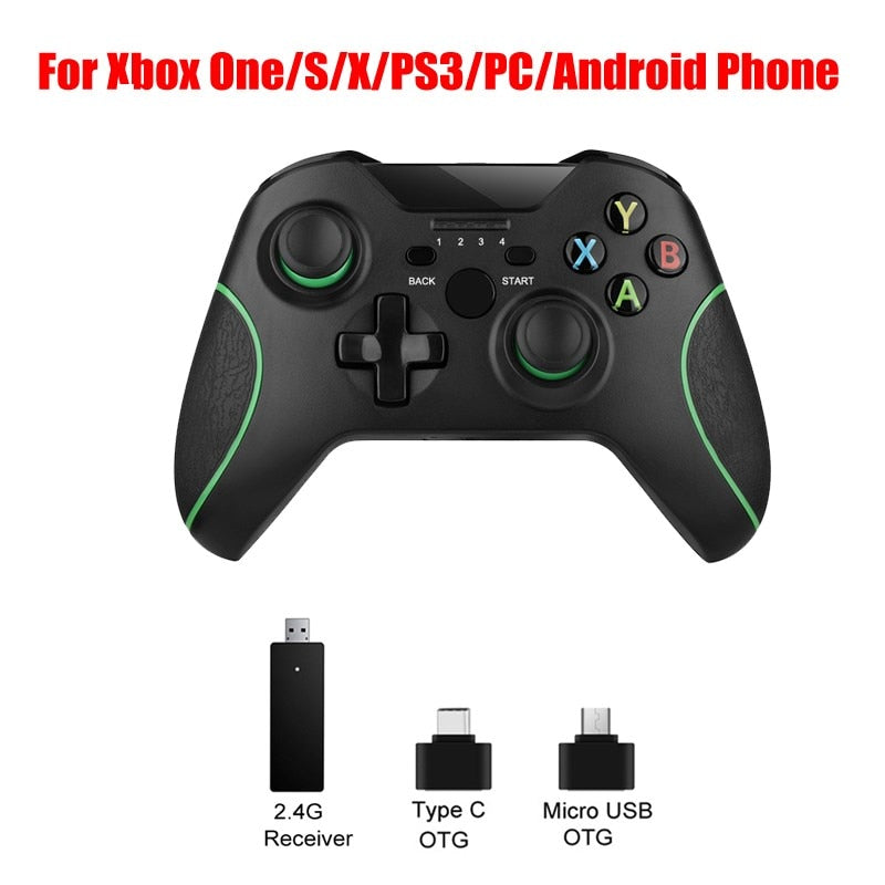 2.4G Wireless Game Controller For Xbox One Console For Xbox Series X S Gamepad For Android PC Joystick For PS3 Controle Joypad