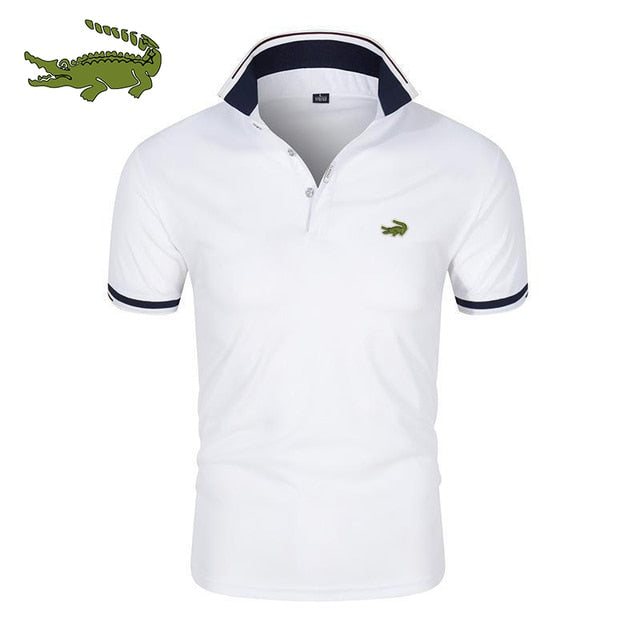 Embroidery CARTELO New Summer Polo Shirt Men Hot High Quality Men's Short Sleeve Top Business Casual Polo-shirt for Men