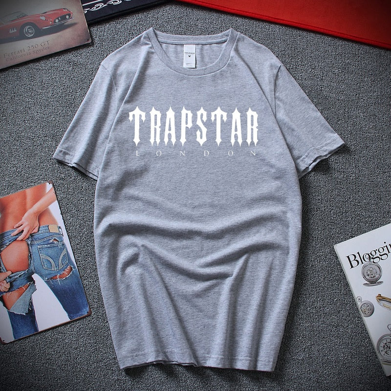 Limited New Trapstar London Men's Clothing T-Shirt XS-2XL Men Woman fashion t-shirt men cotton brand teeshirt