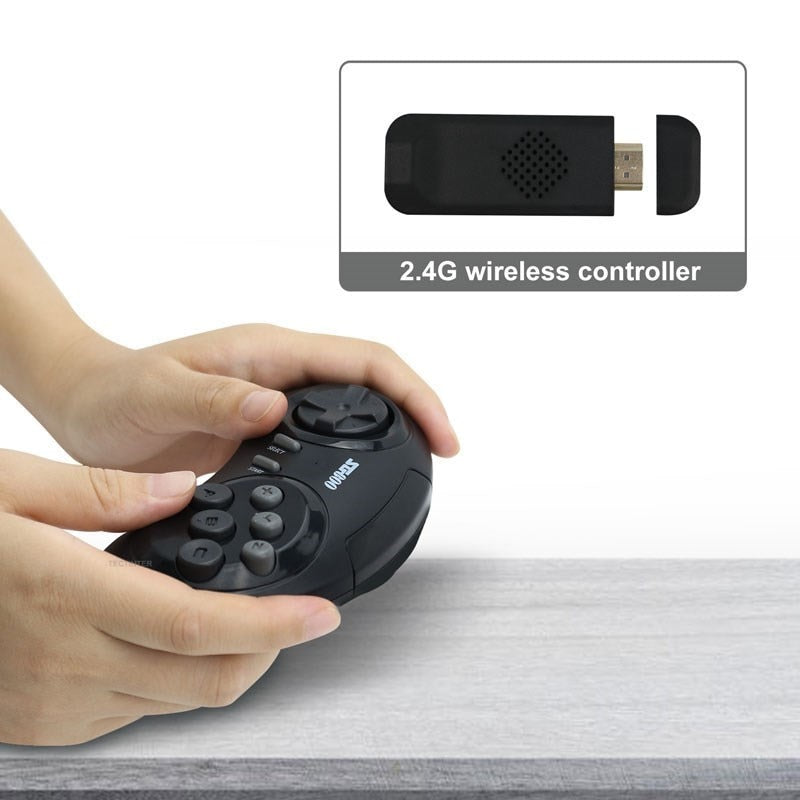 Retro Game Console 16 Bit MD Genesis For Sega Genesis Built-in 4737 Classic Games Controller Gamepad Video Game Stick with TV HD