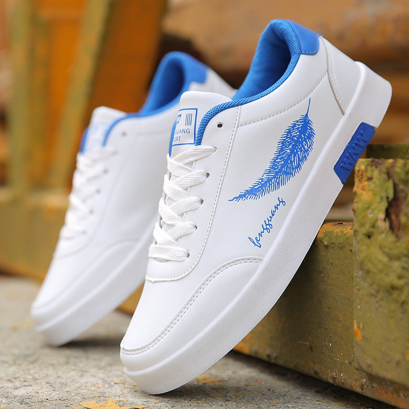 Autumn Men Casual Shoes Winter Men's Board Shoes Light Sports Shoes Men Tennis Sneaker Soft White Shoes Male Flat Shoes