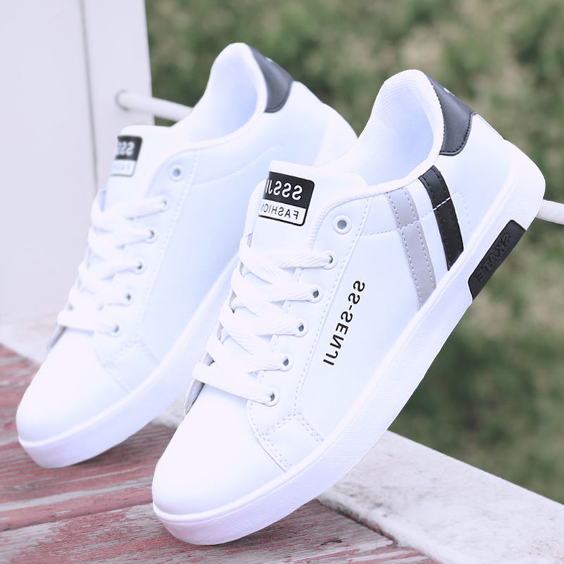 Autumn Men Casual Shoes Winter Men's Board Shoes Light Sports Shoes Men Tennis Sneaker Soft White Shoes Male Flat Shoes