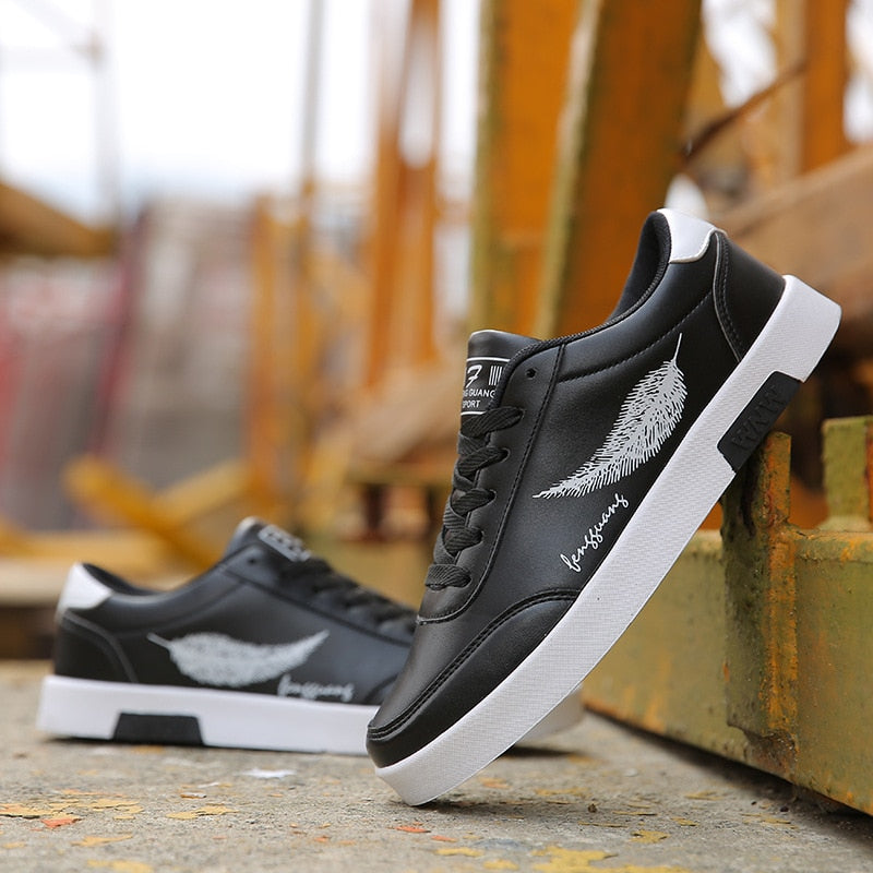 Autumn Men Casual Shoes Winter Men's Board Shoes Light Sports Shoes Men Tennis Sneaker Soft White Shoes Male Flat Shoes