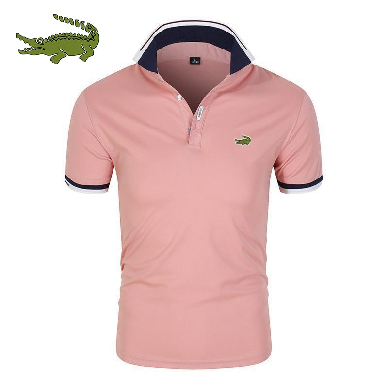 Embroidery CARTELO New Summer Polo Shirt Men Hot High Quality Men's Short Sleeve Top Business Casual Polo-shirt for Men