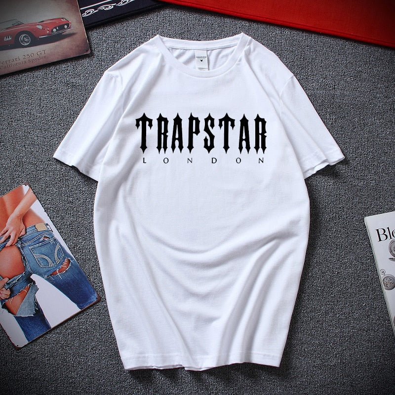 Limited New Trapstar London Men's Clothing T-Shirt XS-2XL Men Woman fashion t-shirt men cotton brand teeshirt