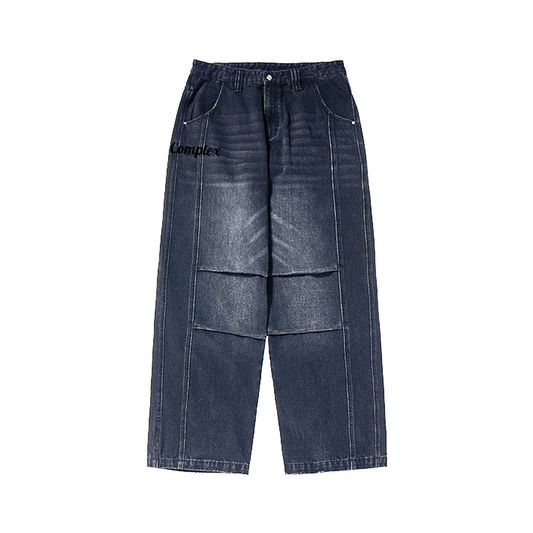 straight leg Complex jeans