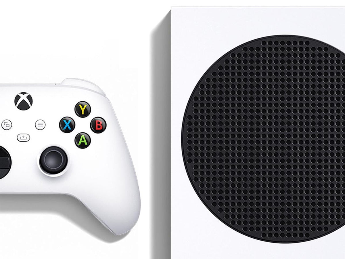 Xbox Series S - All Digital Gaming Console - 512GB SSD - Includes Xbox Wireless Controller - 120FPS - Robot White
