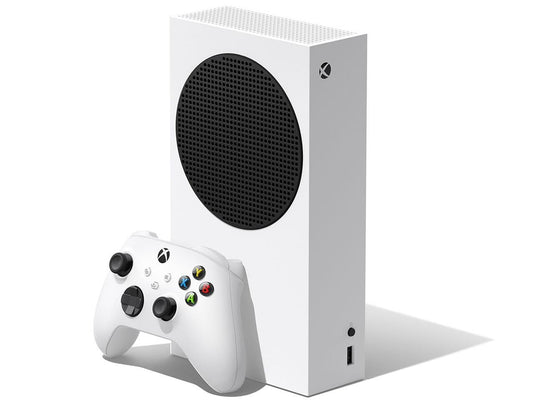Xbox Series S - All Digital Gaming Console - 512GB SSD - Includes Xbox Wireless Controller - 120FPS - Robot White