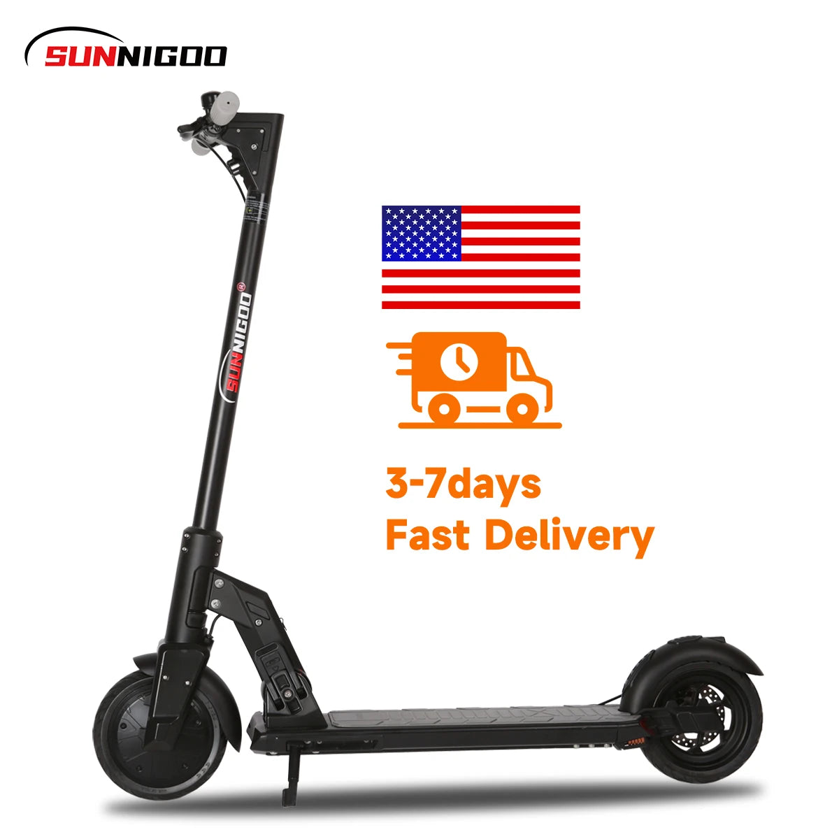 350W New Electric Scooter 36V 10AH 25km/h Mobility Scooter Anti-skid Folding Electric Scooter Lightweigh For Adults US Warehouse