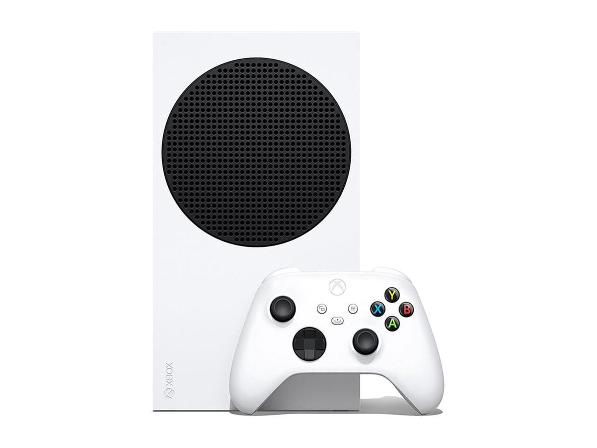 Xbox Series S - All Digital Gaming Console - 512GB SSD - Includes Xbox Wireless Controller - 120FPS - Robot White