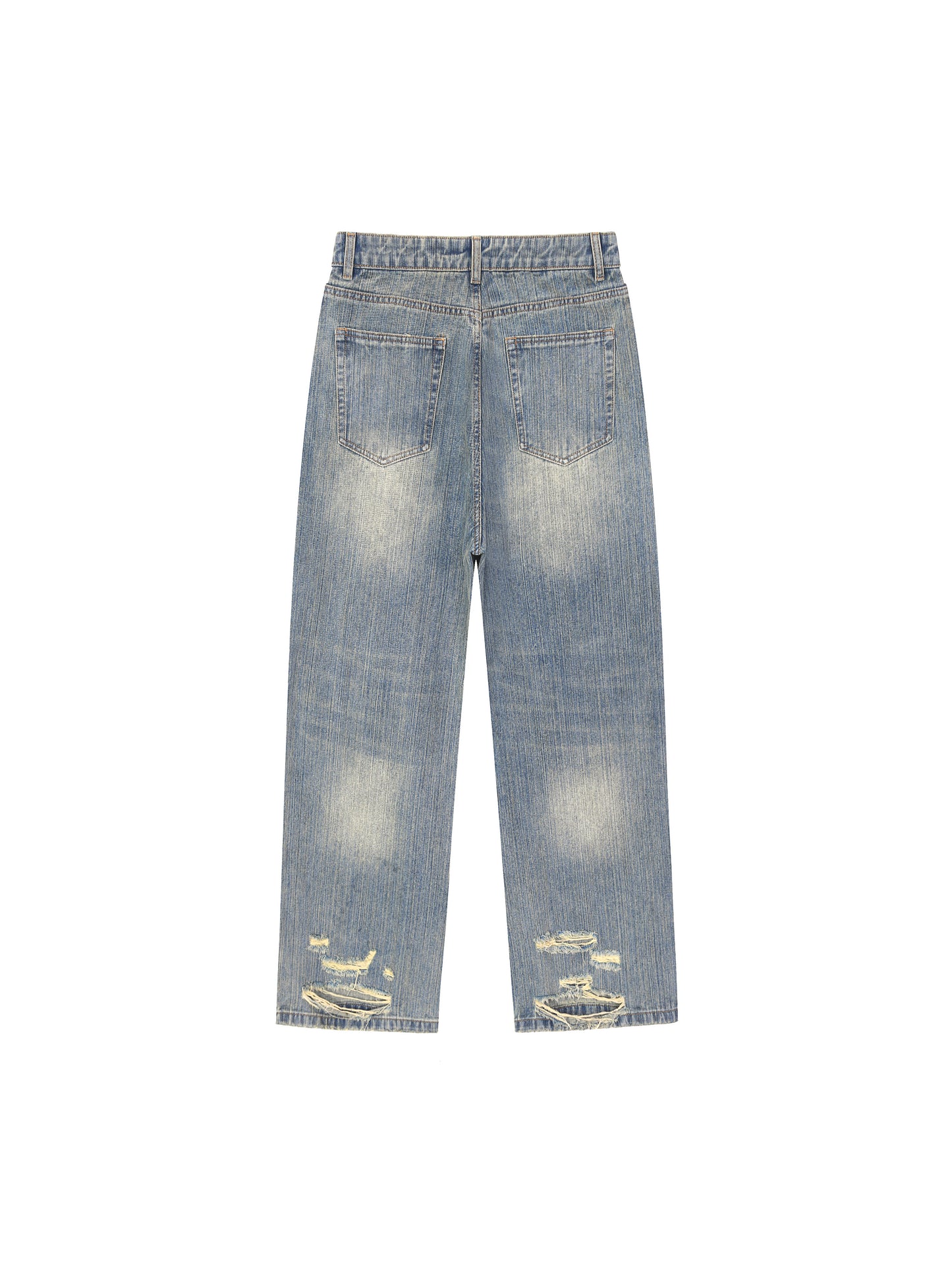Vintage Wash Distressed Denim Jeans (Heartless Complex jeans)