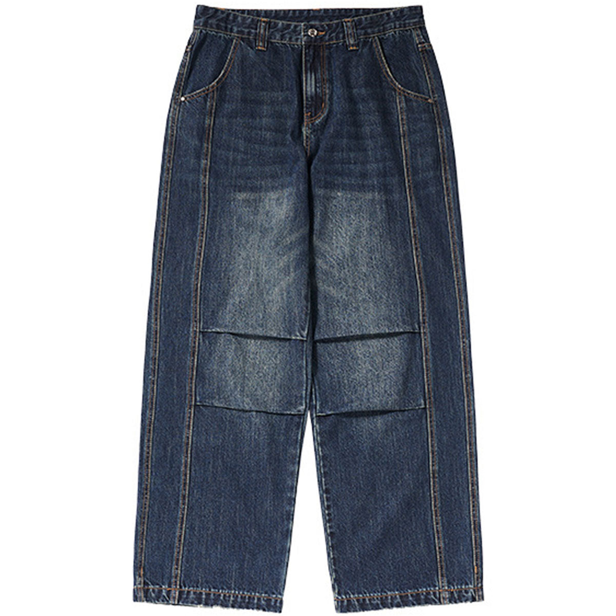 straight leg Complex jeans
