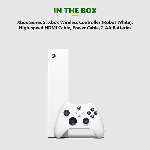 Xbox Series S – Starter Bundle - Includes hundreds of games with Game Pass Ultimate 3 Month Membership - 512GB SSD All-Digital Gaming Console