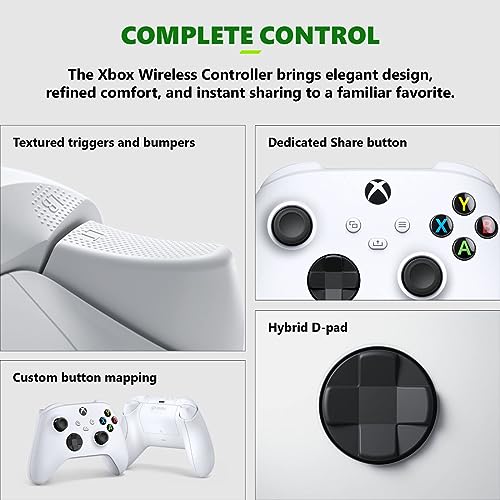 Xbox Series S – Starter Bundle - Includes hundreds of games with Game Pass Ultimate 3 Month Membership - 512GB SSD All-Digital Gaming Console