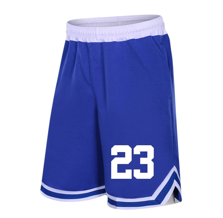 Custom number Basketball Shorts Loose Breathable Men Basketball Shorts Zipper Pocket Training Basketball Quick Dry Running Short