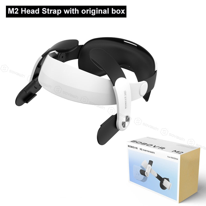 BOBOVR M2 Strap F2 Upgrade For Quest 2 Fan Lens No Fog Halo Strap Protective C2 Case Handle Cover For Oculus Quest2 Accessoires