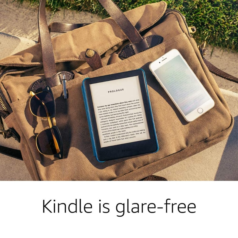 All-new Kindle Black 2019 version, Now with a Built-in Front Light, Wi-Fi 8GB eBook e-ink screen 6-inch e-Book Readers