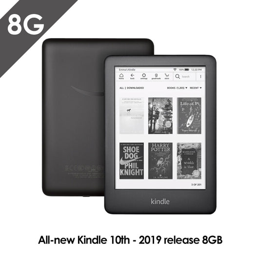 All-new Kindle Black 2019 version, Now with a Built-in Front Light, Wi-Fi 8GB eBook e-ink screen 6-inch e-Book Readers