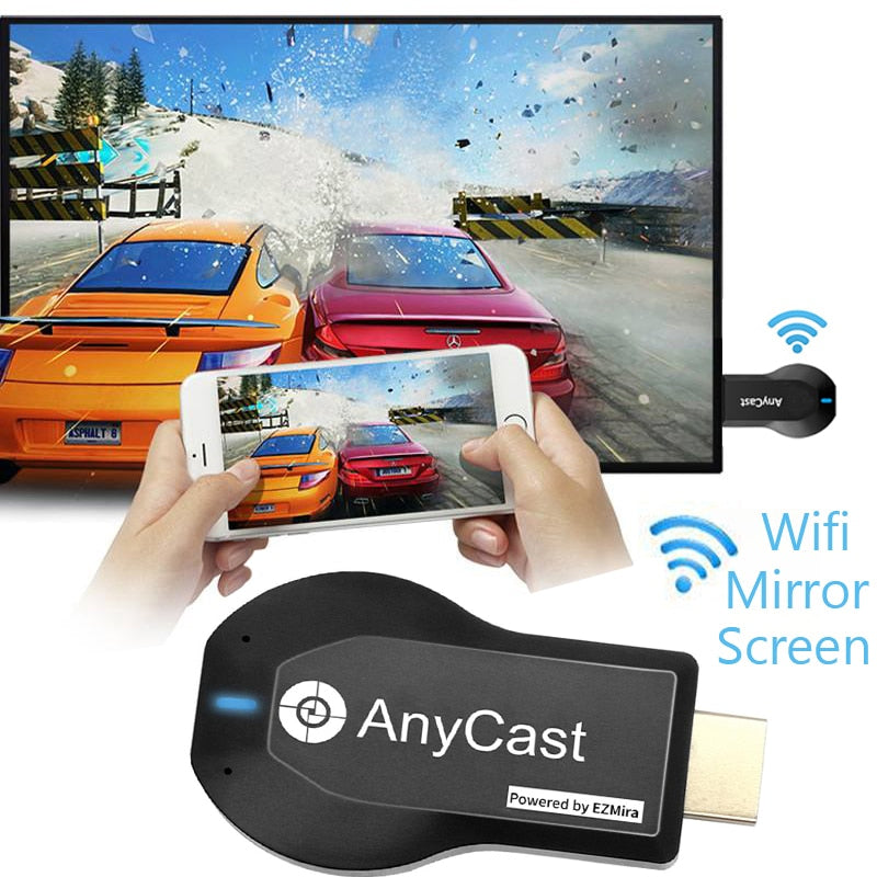 M2 Plus TV Stick Wifi Display Receiver DLNA Miracast Airplay Mirror Screen HDMI-compatible Android IOS Mirascreen Dongle