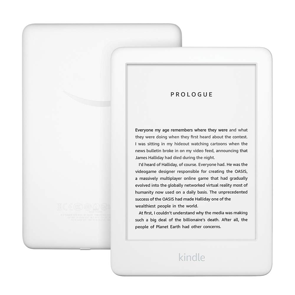 All-new Kindle Black 2019 version, Now with a Built-in Front Light, Wi-Fi 4GB eBook e-ink screen 6-inch e-Book Readers