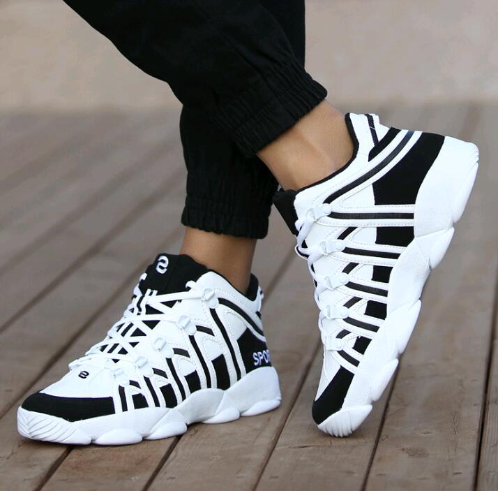 Mens Casual Shoes large size 36-45 New City Men Shoes Brand Walking Breathable Footwear Shoes Male Designer Lace Up Flats Men