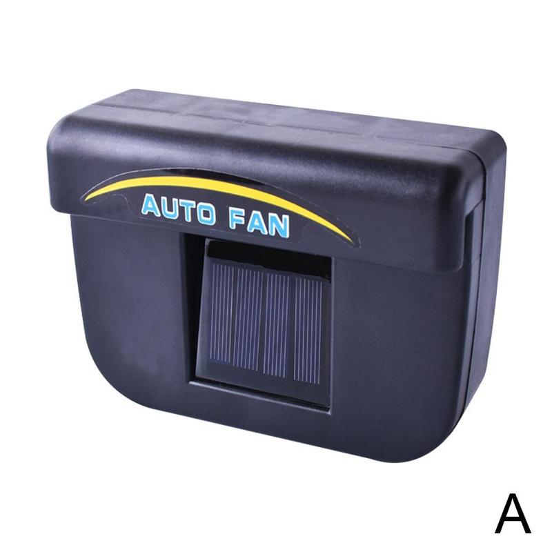 Portable Car Solar Powered Auto Fan Cooler Energy Saving Clean Air Exhaust Cooling Fan Install On Car Windows Ventilador Coche