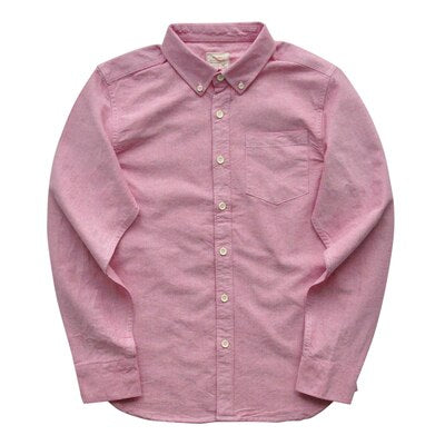 SauceZhan Original Vintage Shirt  Cotton Shirt Men Shirt slim mens shirts  men shirt long sleeve Oxford fabric shirt men