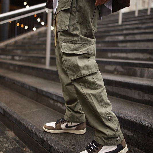 Cargo Pants Men Hip Hop Streetwear Jogger Pant Fashion Trousers Multi-Pocket Casual Joggers Sweatpants Men Pants