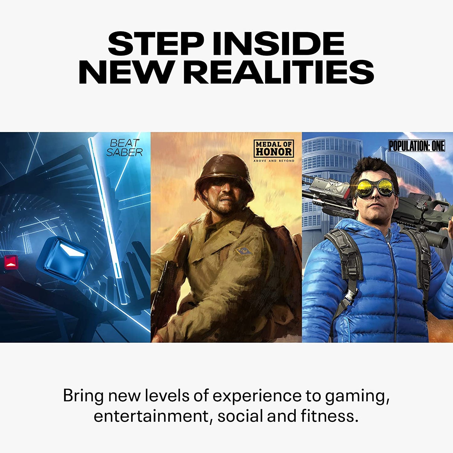 Meta/Oculus Quest 2 128GB VR Glasses VR Advanced All-In-One Virtual Reality Headset Display Panoramic Somatosensory Game