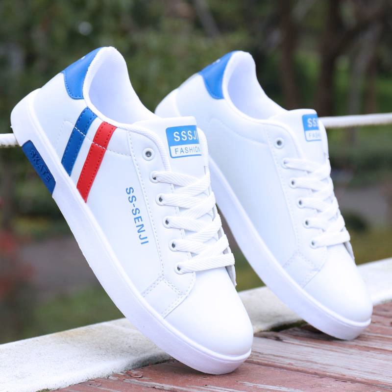 Autumn Men Casual Shoes Winter Men&#39;s Board Shoes Light Sports Shoes Men Tennis Sneaker Soft White Shoes Male Flat Shoes