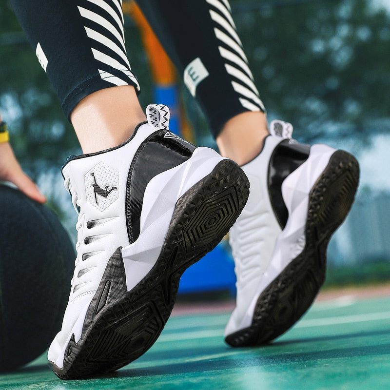 Men&#39;s Shoes Basketball Breathable Cushioning Non-Slip Sports Shoes Gym Training Athletic Basketball Sneakers