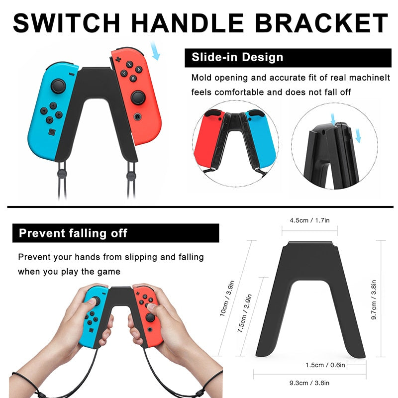 Game Accessories Set For Nintend Switch Travel Bag Joycon Grip Protective Cover Charging Dock Cable Screen Protector Card Box