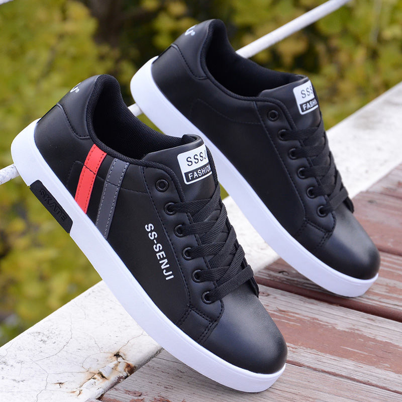 Autumn Men Casual Shoes Winter Men&#39;s Board Shoes Light Sports Shoes Men Tennis Sneaker Soft White Shoes Male Flat Shoes