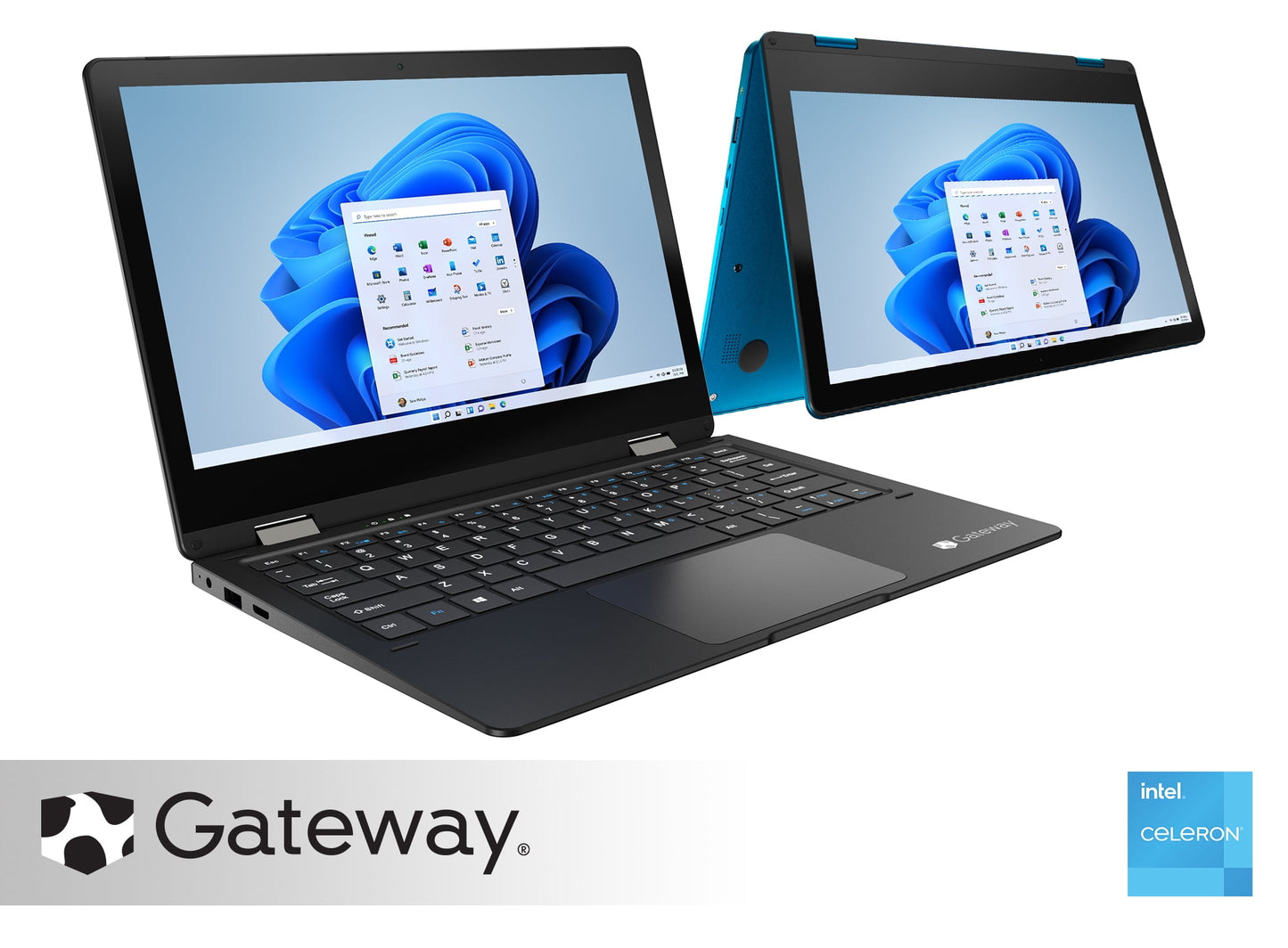 Restored Gateway GWTC116-2BL 11.6" HD Touchscreen Laptop Celeron N4020 1.1GHz Intel UHD Graphics 600 4GB RAM 64GB SSD Windows 10 Home in S Mode Blue (Refurbished)